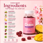 Crave – Women’s Wellness Gummies for Mood, Energy, and Intimate Wellness